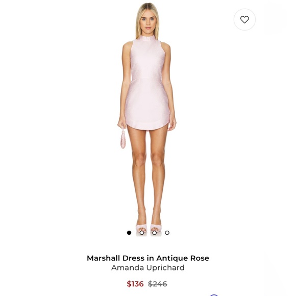Amanda Uprichard Light Pink Mini Dress - Picture 2 of 10